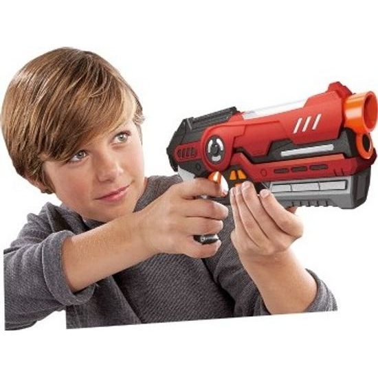 Pistole 2ks laser game - na baterie