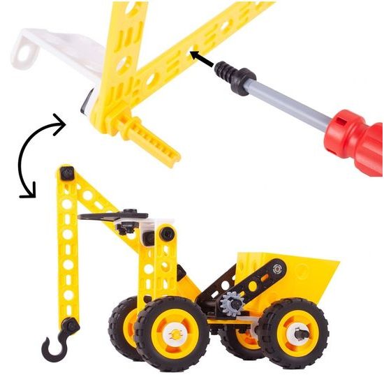 Konstrukční stavebnice 8v1 Build Play 100 dílků