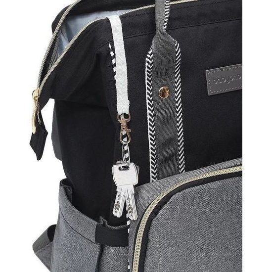 BABYONO Taška přebalovací/batoh Oslo Style černá