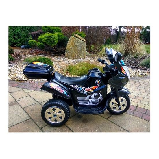 Elektrická tříkolka Racing Black