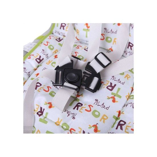 Ecotoys jídelní židlička s houpačkou 3v1 zelená