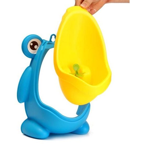 Dětský pisoár Žabka modrá