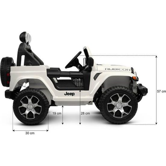 Elektrické terénní auto Toyz - Jeep Rubicon Camo