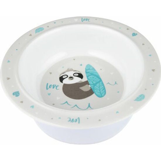 Canpol Babies Melaminová miska, Exotic Animals - šedá