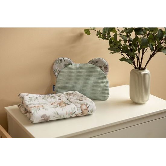 Sada do kočárku Wafel srnky mátový