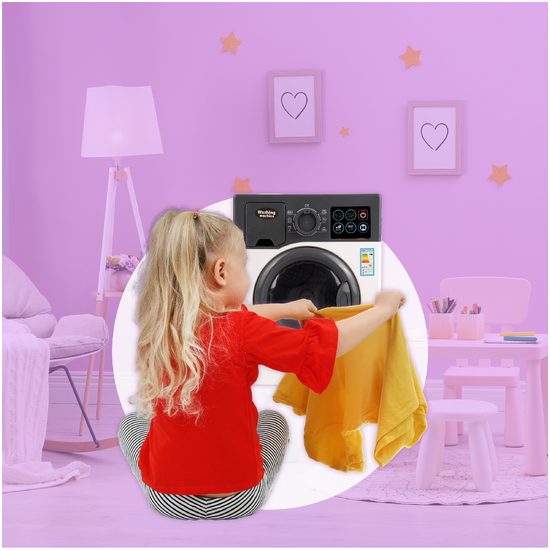 Dětská automatická pračka na baterie Washing Machine