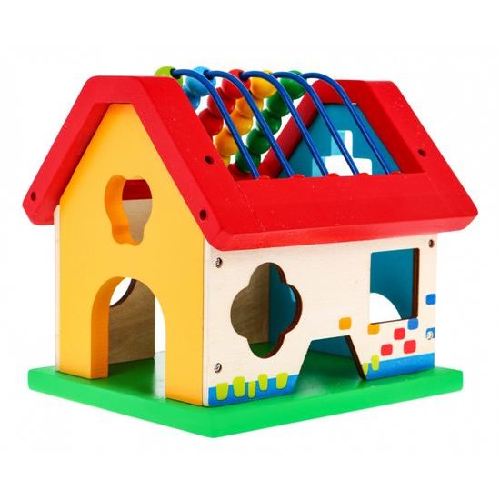 Dřevěný edukační domeček s počítadlem Wisdom Room