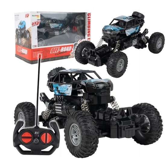 Autíčko na dálkové ovládání Monster Car modré 1:20