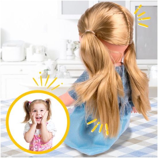 Interaktivní mluvící panenka s příslušenstvím Lucky Doll 33 cm