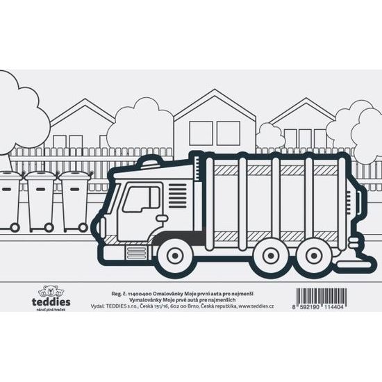 Omalovánky - Moje první auta