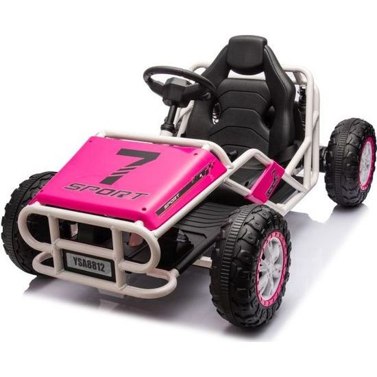 Elektrické autíčko Buggy A8812 24V růžové
