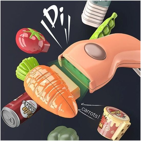 Dětská elektronická pokladna s váhou a pohyblivým pásem Fun Shopping