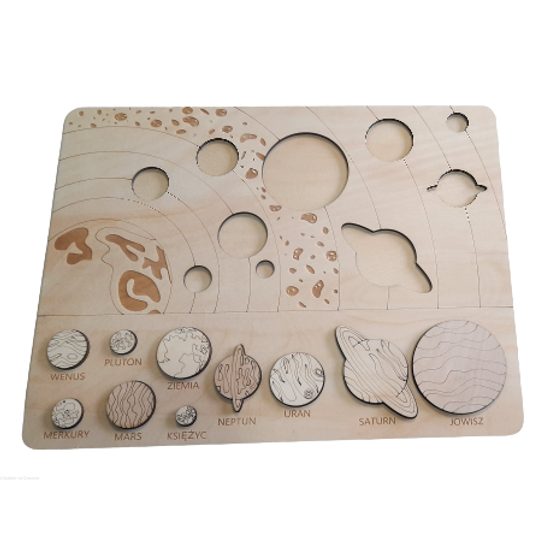 Puzzle sluneční soustavy