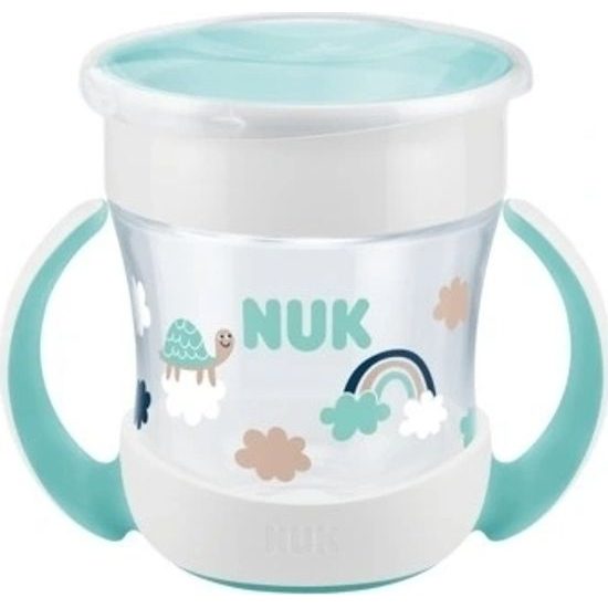 Nuk Hrneček Mini Magic Cup 360 s úchyty, 6m+