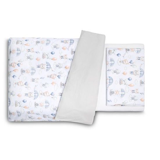 Sensillo Povlečení let balónem v oblacích 100x135cm