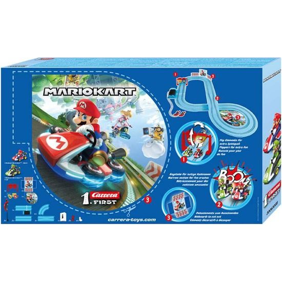 Autodráha Carrera FIRST Nintendo Mario Kart™ - Mario and Luigi 2,9m