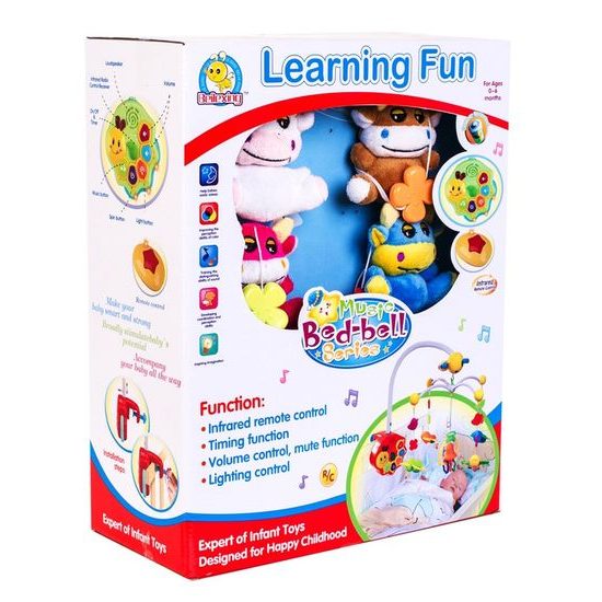 Doris kolotoč nad postýlku s plyšáky Bed Bell