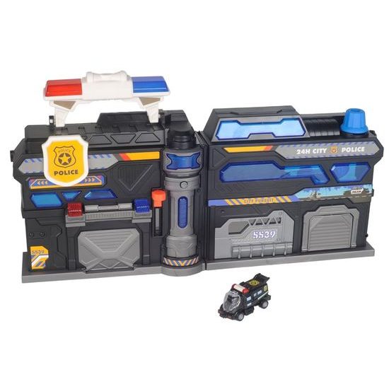 Skladacia parkovacia garáž s 2 autíčkami, svetlami a zvukmi City Action