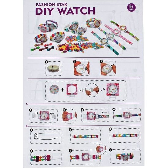 Dětská sada na výrobu hodinek DIY Watch