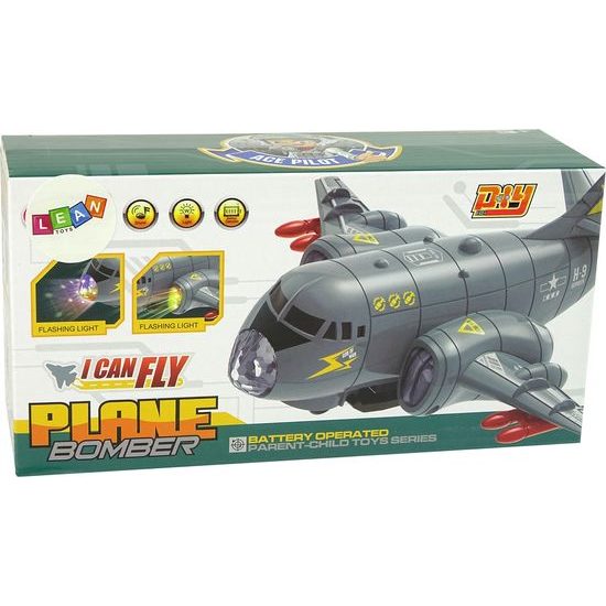 Vojenský bombardér na baterky