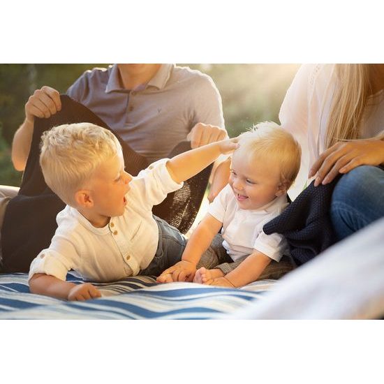 Sensillo dětská deka do kočárku pletená 100% bavlna šedá