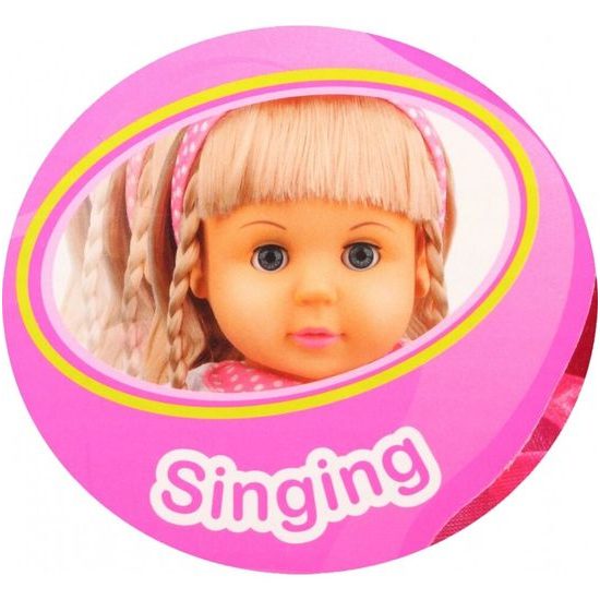 Chodící a mluvící panenka s oblečením Belinda 42 cm