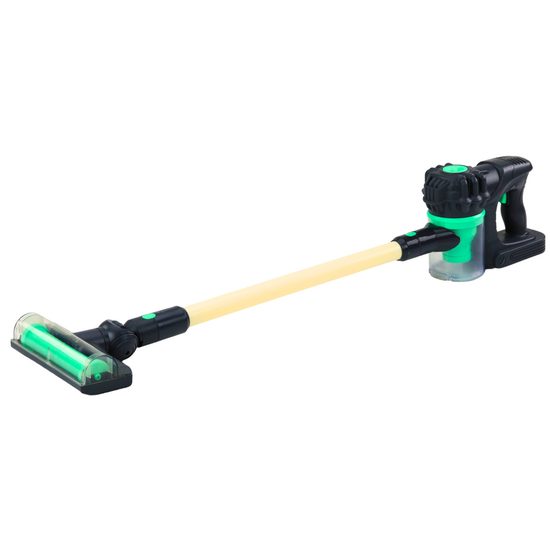Dětský tyčový vysavač na baterie - zelený