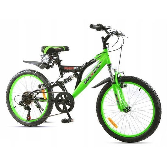 Mexller odpružené dětské kolo FOXER 20" zelená
