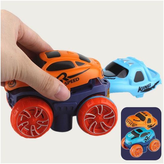 Elastická dráha s autíčkem na baterie 192 dílků Changeable Tracks