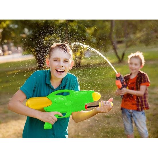Dětská vodní pistole se zásobníkem 1200 ml Water Gun zelená