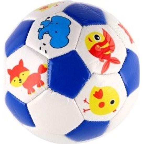 Míč fotbalový malý junior nafouknutý - mix barev