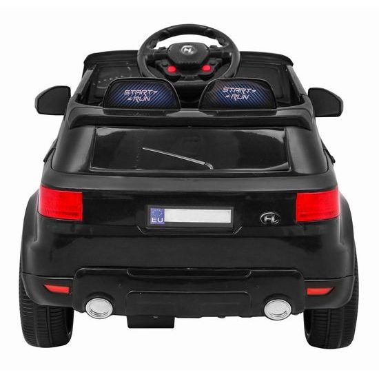 Dětské elektrické autíčko Land Rapid Racer černé