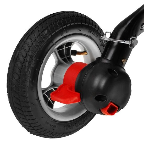 Majlo Toys dětská tříkolka 3v1 Sportrike AIR s nafukovacími koly růžová