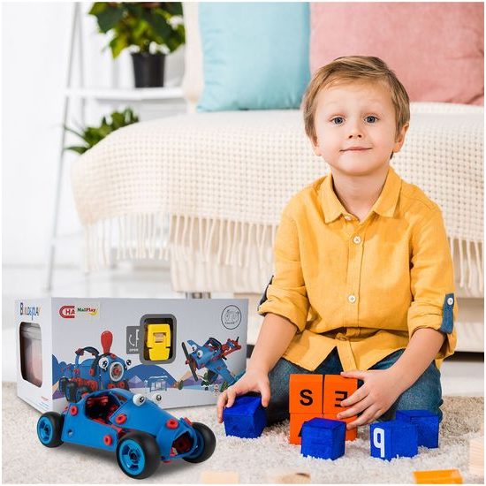 Konštrukčná stavebnica 6v1 Build Play 142 dielikov