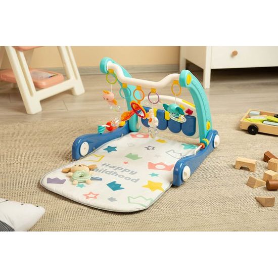 Dětské hrací chodítko 2v1 blue Toyz