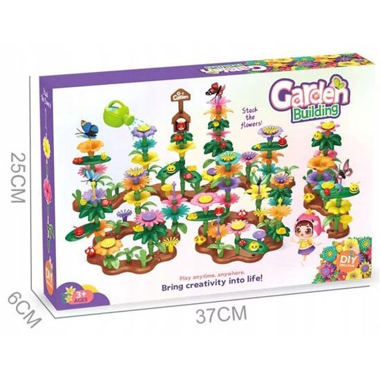 Doris dětská stavebnice zahrádka Garden Building 274 dílů