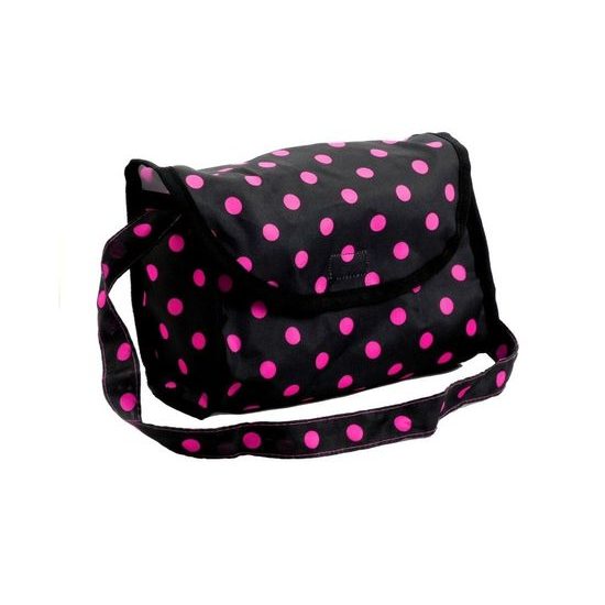 Alice velký kočárek pro panenky Moderno 5294 černý