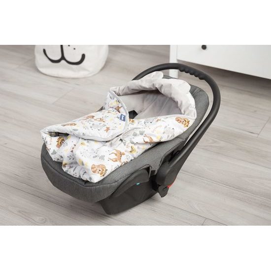 Sensillo Zavinovačka do autosedačky velvet srnky