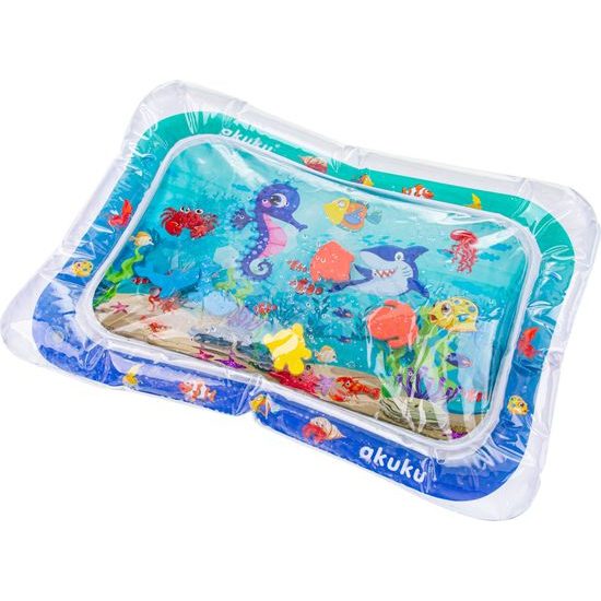 Akuku Nafukovací podložka pro batolata - mořský svět