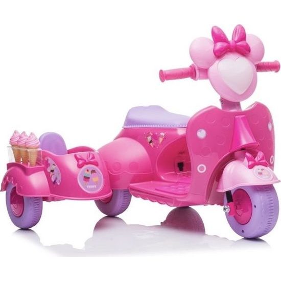 Dětská tříkolka zmrzlinářství JT5258 růžová