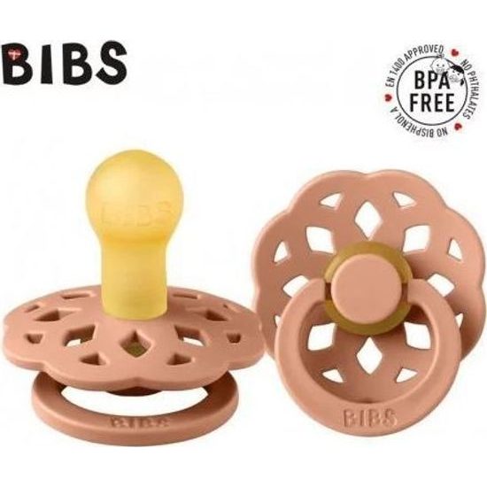 Bibs Dudlík Boheme korálový S