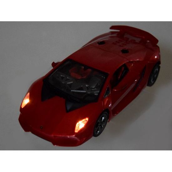 Autíčko na dálkové ovládání Lamborghini Sesto Elemento 1:24 červené