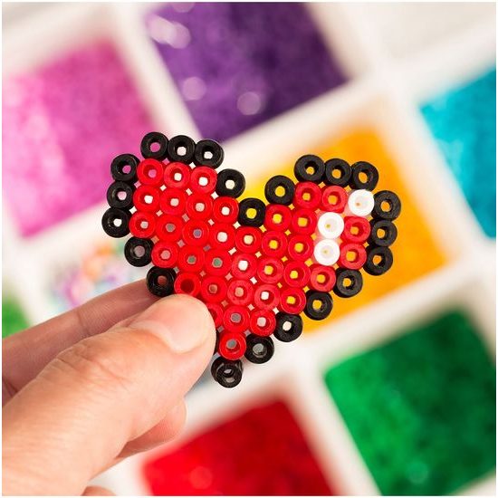 Neónové zažehlovací korálky Neon Iron Beads 10000 kusů