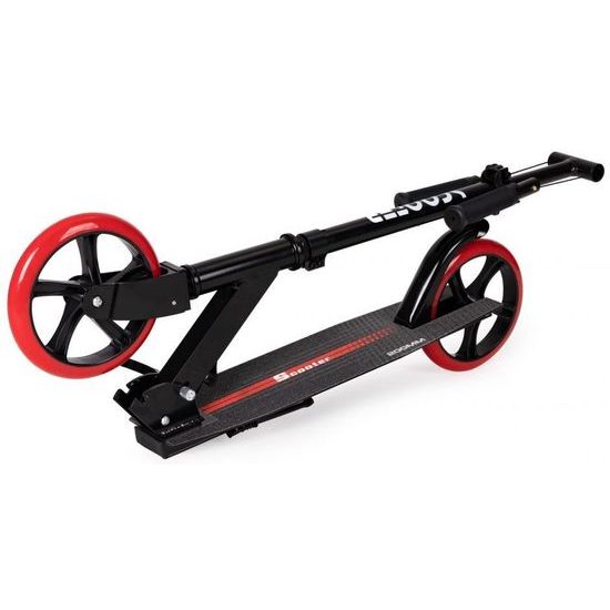Ecotoys dětská skládací koloběžka s hliníkovým rámem Black Scooter