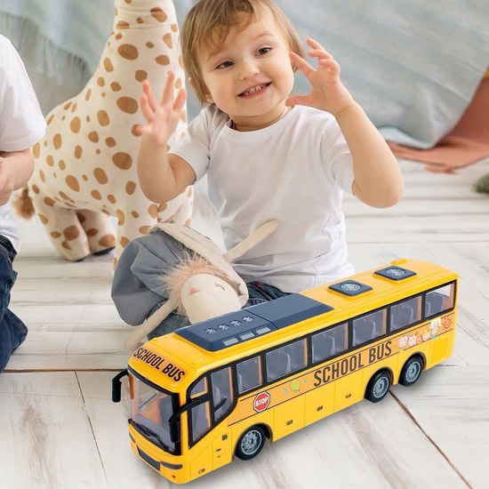 Autobus na dálkové ovládání School Bus 1:30