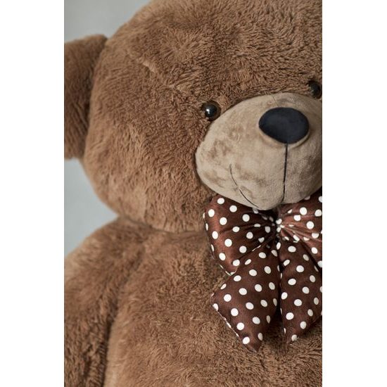 Plyšový medvěd Hugo 180 cm XXL hnědý