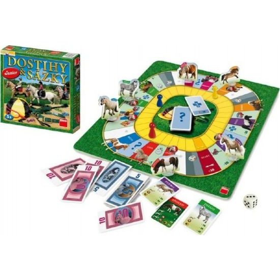 Dostihy a sázky junior - společenská hra