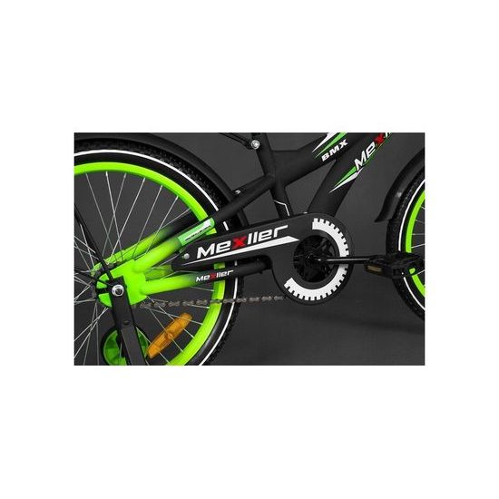 Mexller dětské kolo BMX 20" černozelená