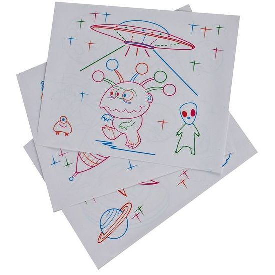 Kreslící LED tabulka s 3D brýlemi Magic Board