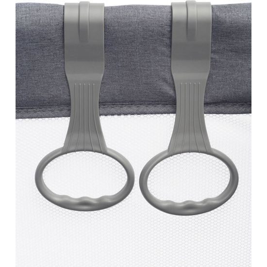 Dětská skládací ohrádka CARETERO Quadra graphite